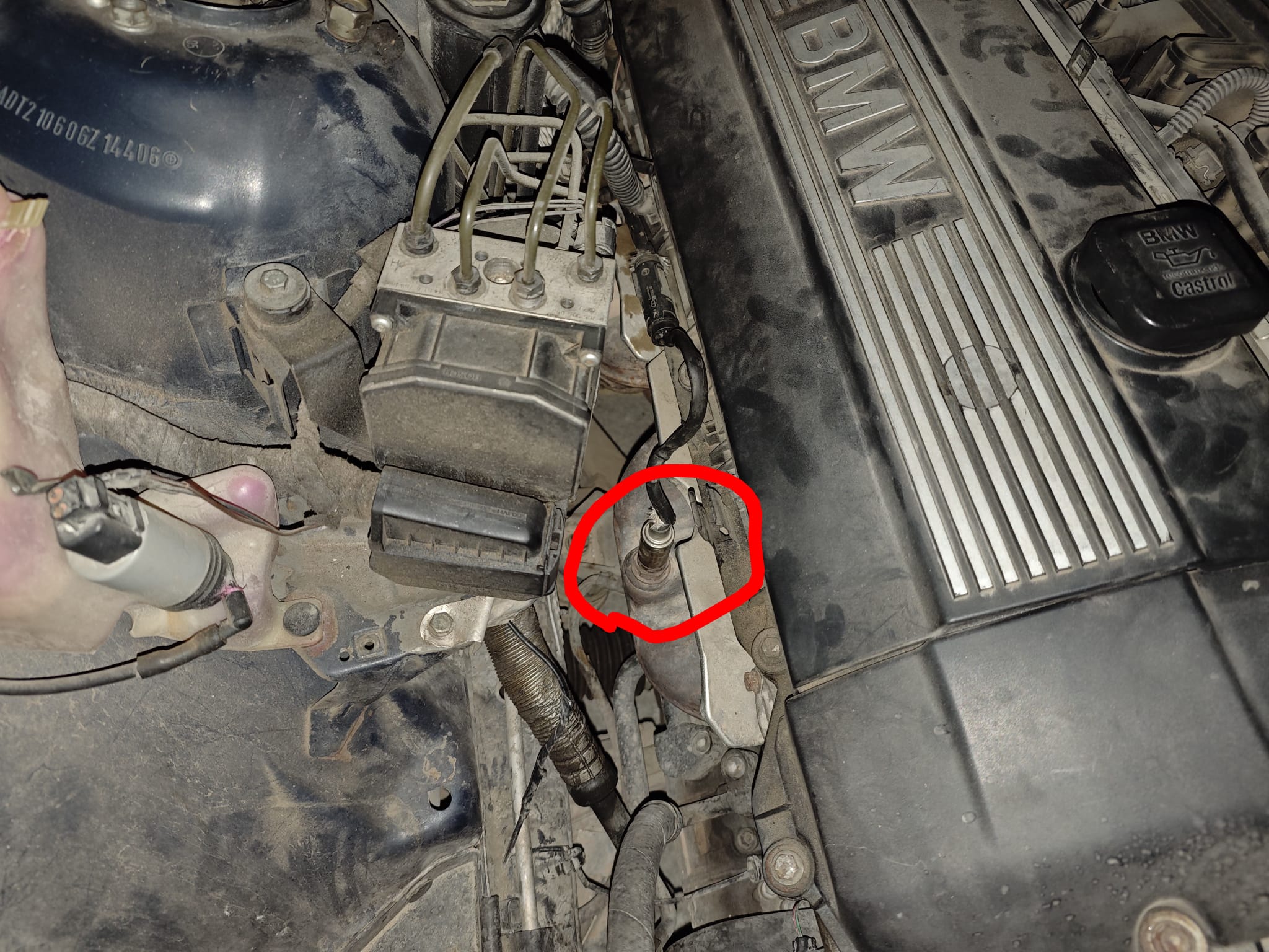 Oksijen sensörü konumu